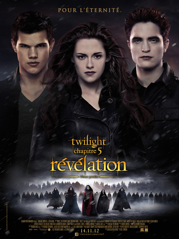 Affiche de Twilight Chapitre 5 : Révélation Partie 2