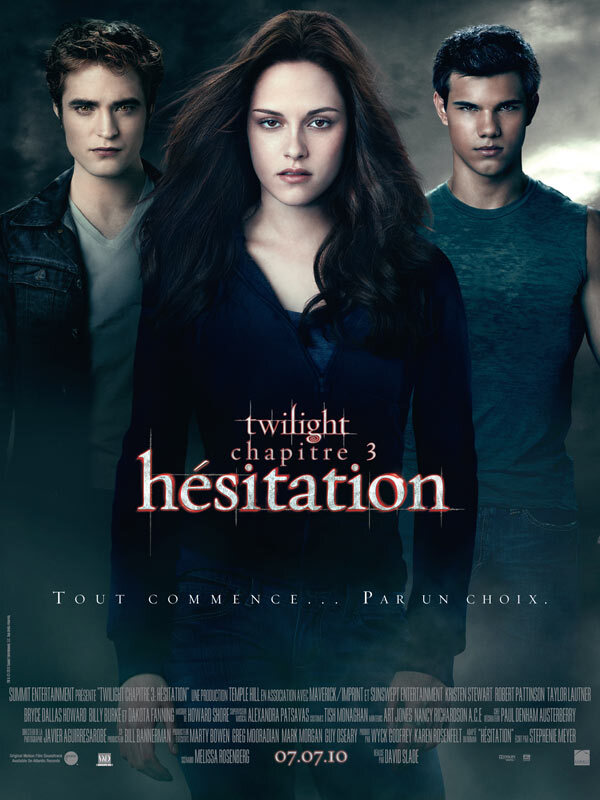 Affiche de Twilight Chapitre 3 : Hésitation