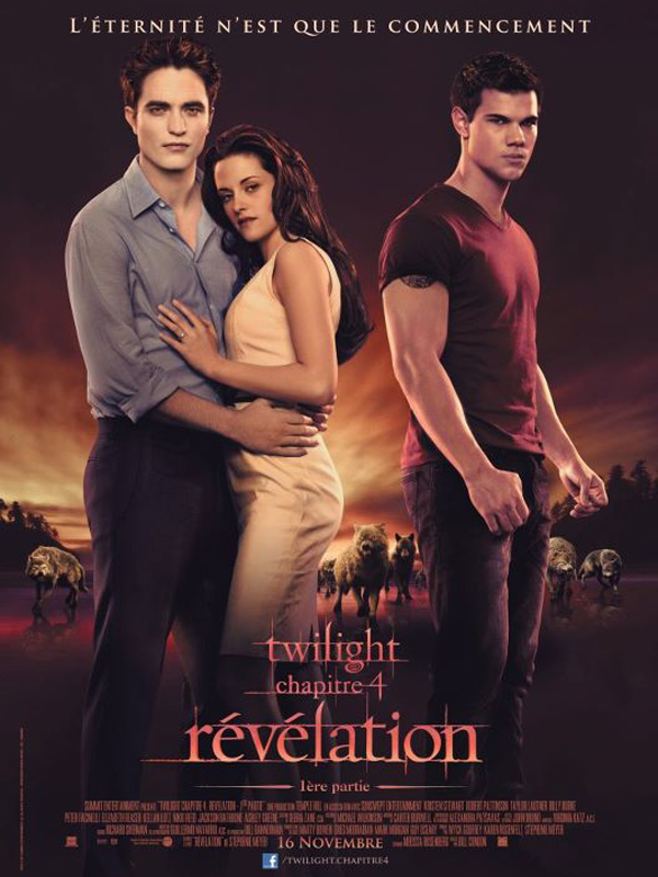 Affiche de Twilight Chapitre 4 : Révélation Partie 1