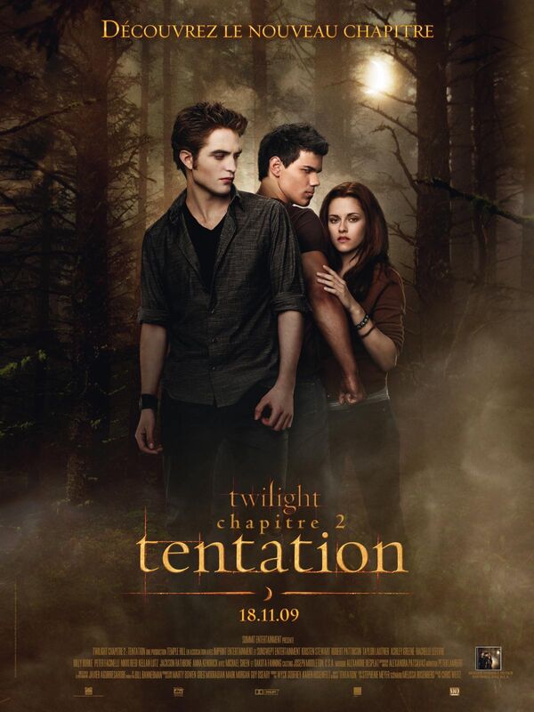 Affiche de Twilight Chapitre 2 : Tentation